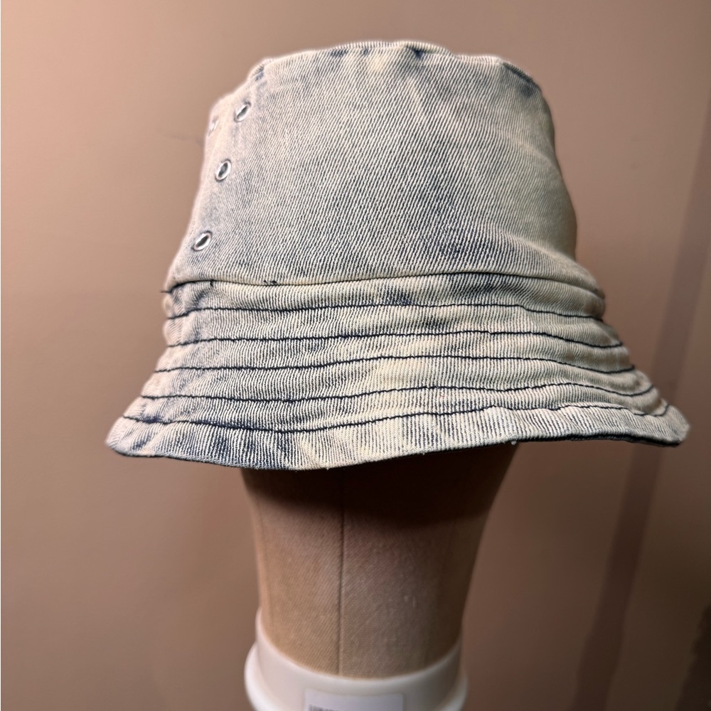 AKIRA Denim Bucket Hat